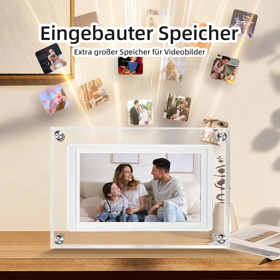 Infinity Frame - Der digitale Bilderrahmen für unvergessliche Momente in Endlosschleife